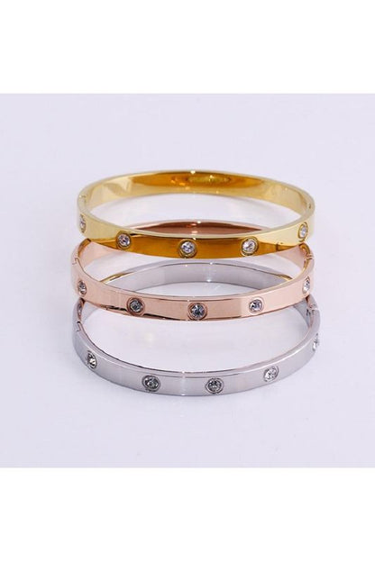 Stainless steel bangle