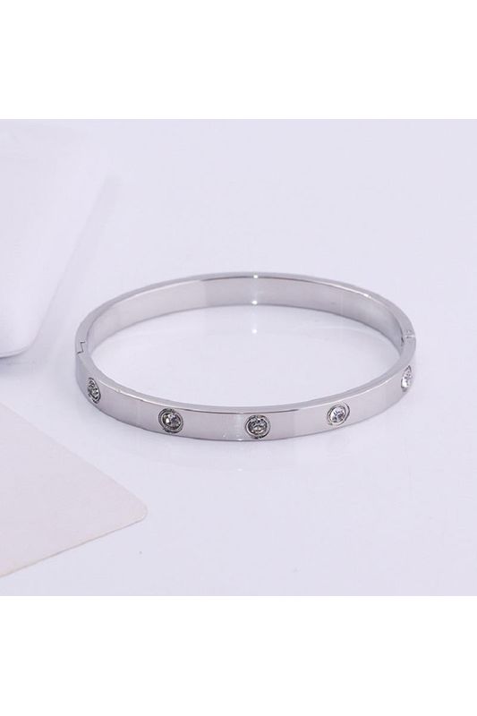 Stainless steel bangle